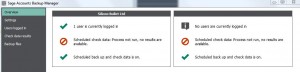 Sage Backup Manager